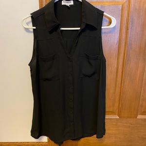 Express button down blouse
